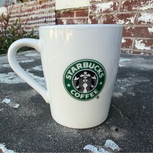 Starbucks Coffee Ceramic Mug Cup 2007 Classic Green Siren Mermaid Logo 8 oz